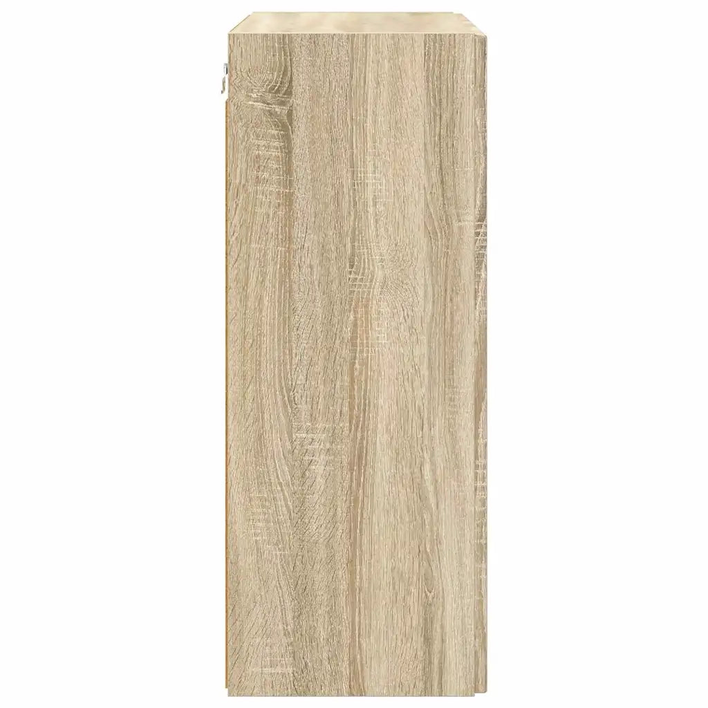 Mobile TV da parete Rovere Sonoma 59,5 x 31 x 80 cm 892361