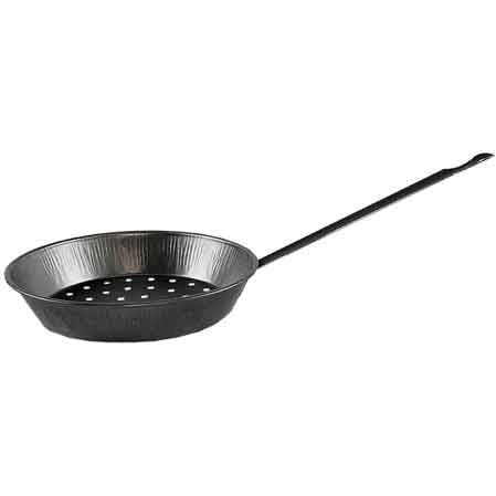 CALDARROSTIERA CON MANICO IN FERRO Ø 26 cm