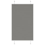 Tenda Plissettata | Tenda pliss¨¨ Antracite 75x100 cm Larghezza Tessuto 74,4 cm