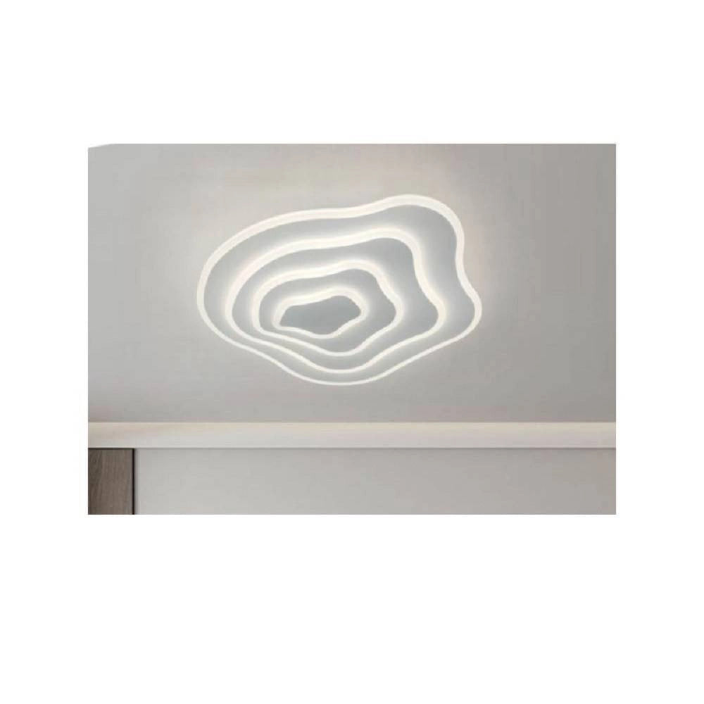 Trade Shop - Plafoniera Led Effetto Ondulato Da Soffitto 59watt Luce 6500k 4000k 3000k Pn-28b -