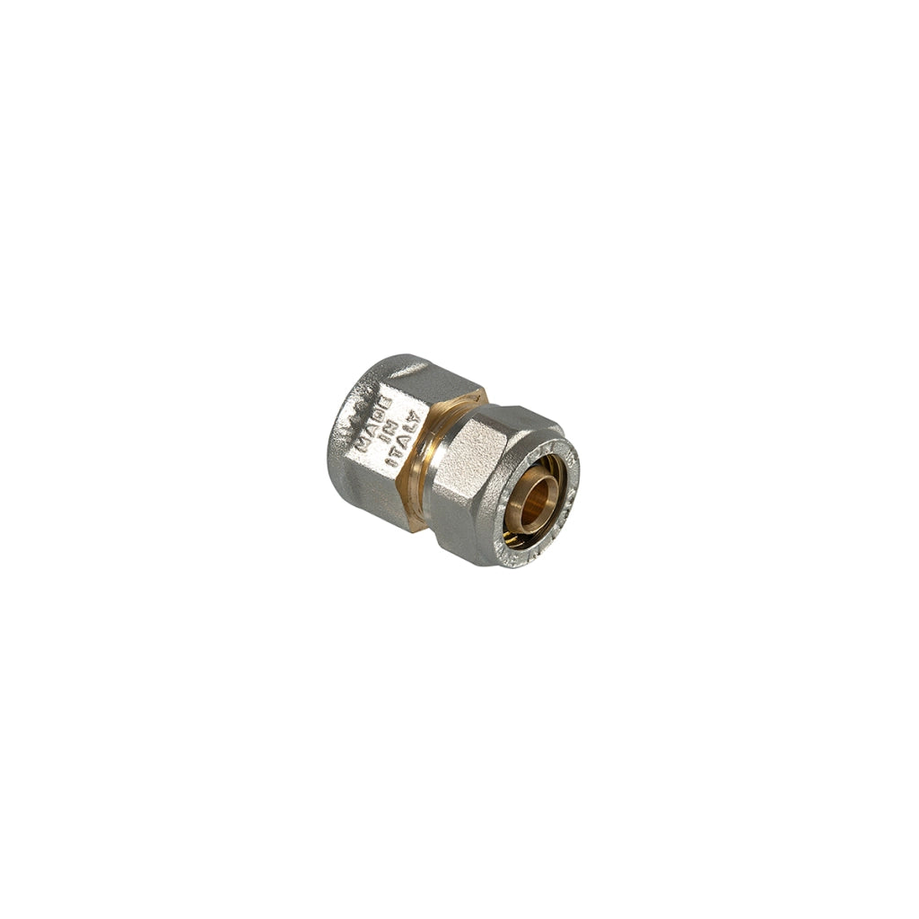 RACCORDO DIRITTO FEMMINA A COMPRESSIONE PER MULTISTRATO- 1 x 32  (3,00)- TDMB- pezzi 1