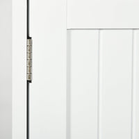 Pensile da Bagno con Armadietto e Cassetti 50,8x17,8x66 cm in Legno Bianco