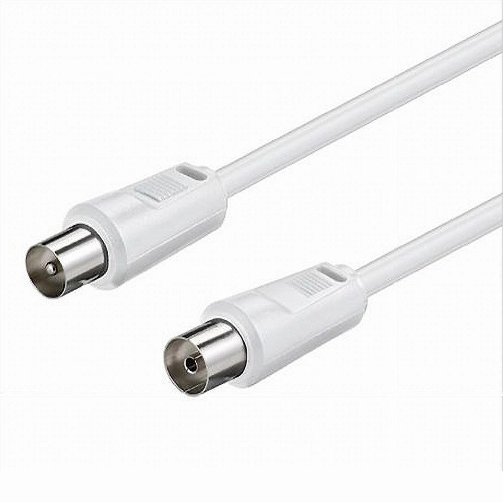 Trade Shop - Cavo Antenna Coax 30mt Maschio-femmina Tv Hdtv Dvb-t2 Uhf/vhf Prolunga Cav-at30m -