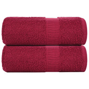 Asciugamani per Sapone 2 pz BordÃ² 30x30 cm 360 g/mÂ² 100% Cotone