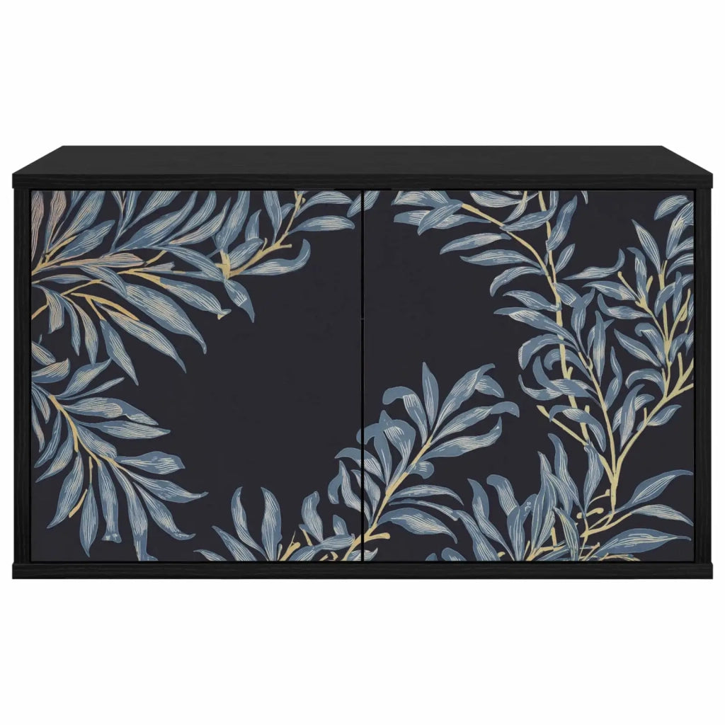 Mobile TV da Parete DOKKUM 69 x 33 x 40 cm Rovere Nero 8007126