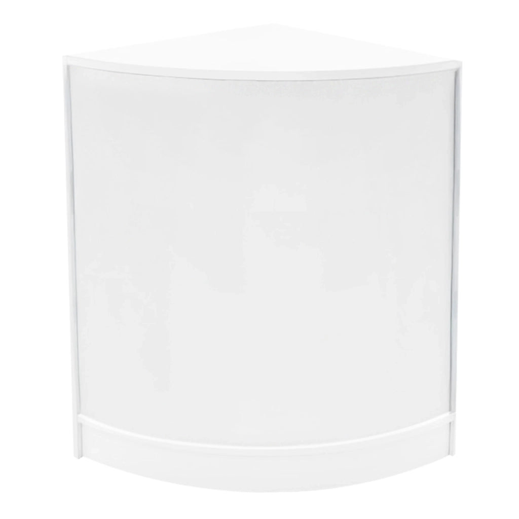 Set Banconi Bianco Vega LED K1200 C1200 CM60 TB60 con Serratura e Vetrina