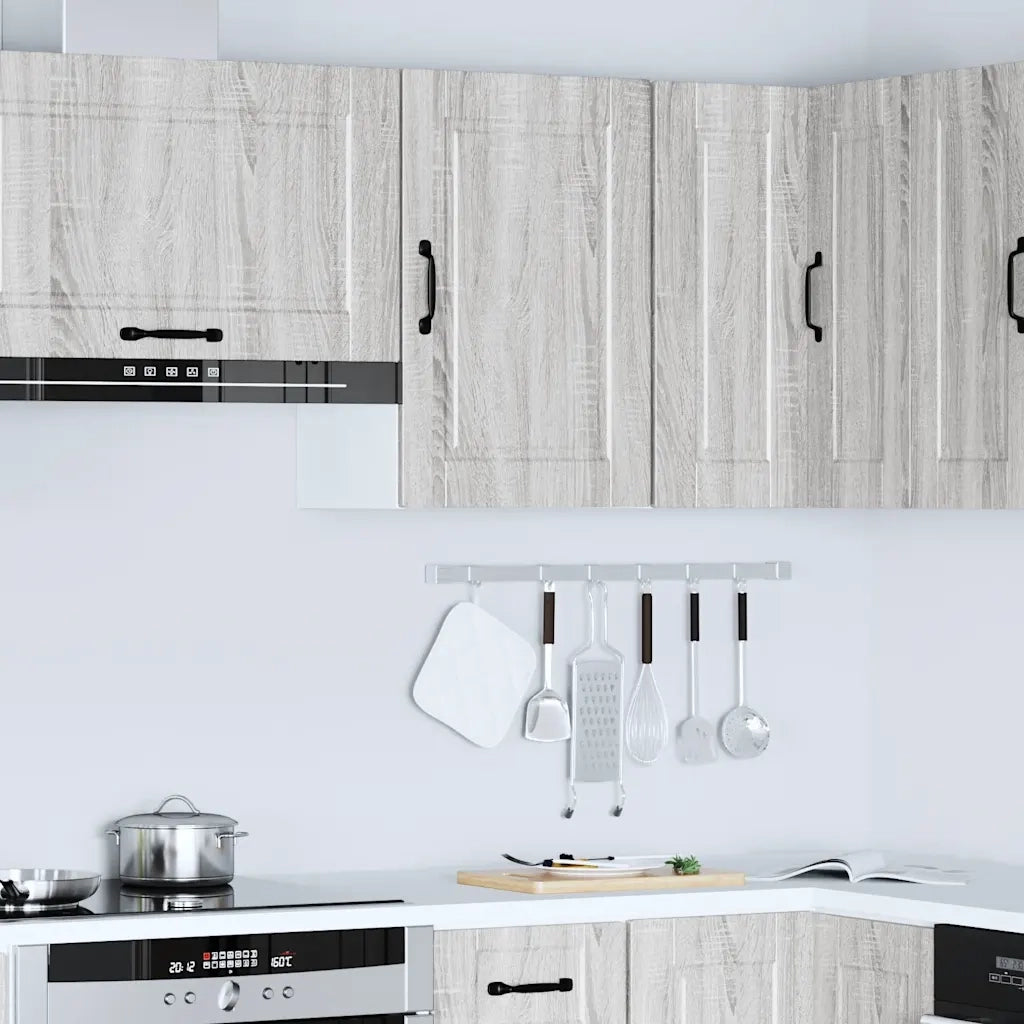 Pensile da Cucina Porto Grigio Sonoma in Legno Multistrato 854033