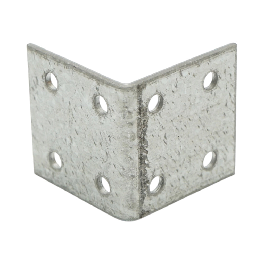 Staffa di giunzione – 40 × 40 × 40 mm, spessore 2 mm, acciaio zincato