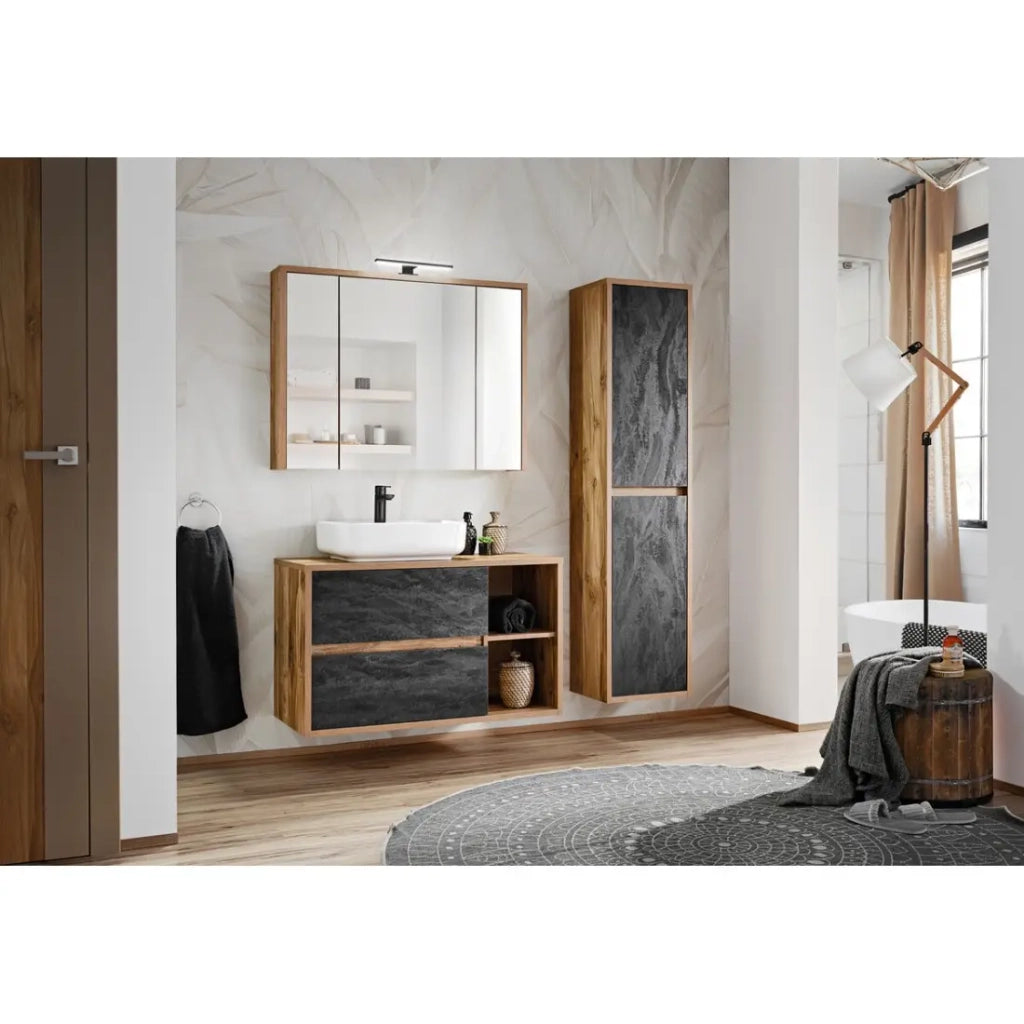 Lavabo rettangolare da appoggio 50x40 cm bianco lucido in ceramica