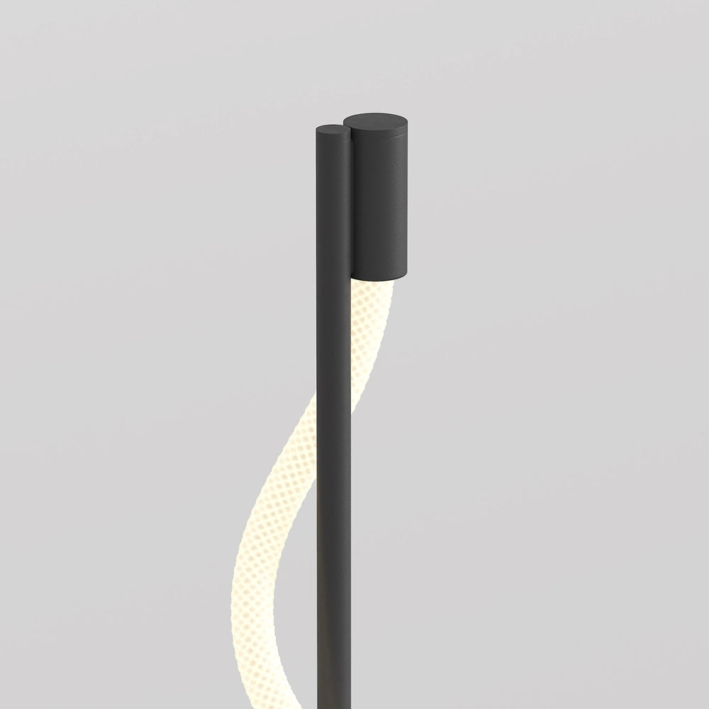 Lampada da terra Maytoni Tau nera LED 15W 3000K 150cm