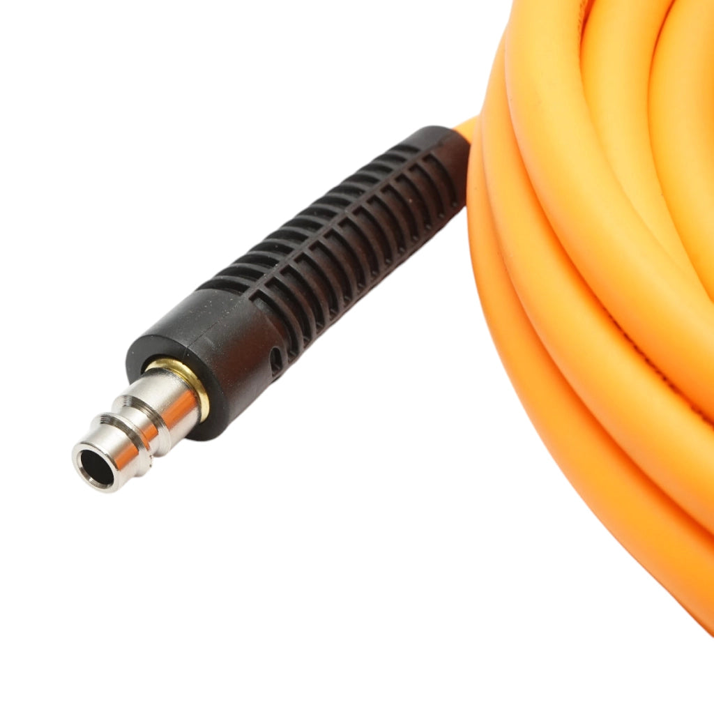 Tubo flessibile professionale per aria compressa in PVC da 7,5 m e attacco rapido universale Breckner Germany
