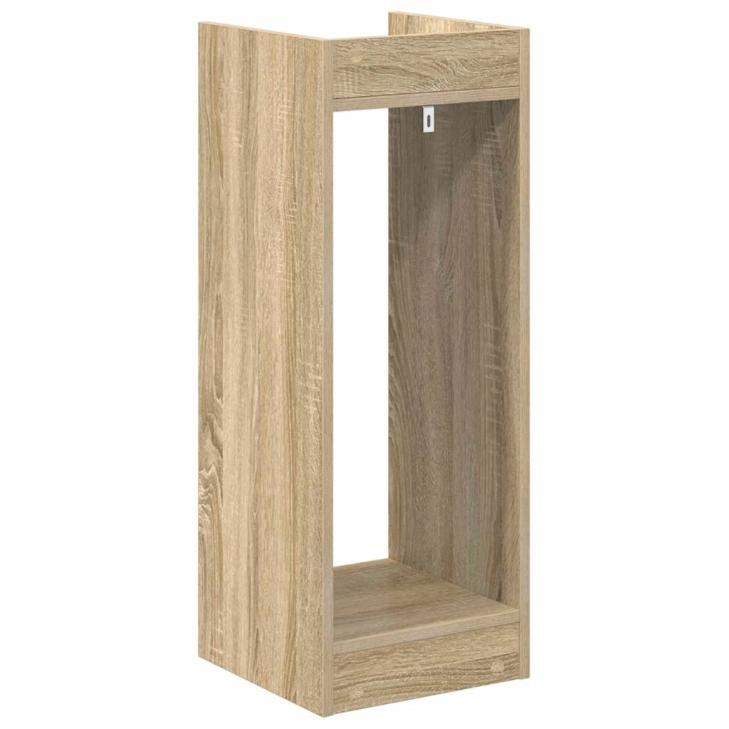 Supporto per piante 2 pcs Rovere Sonoma 30 x 30 x 80 cm 899583