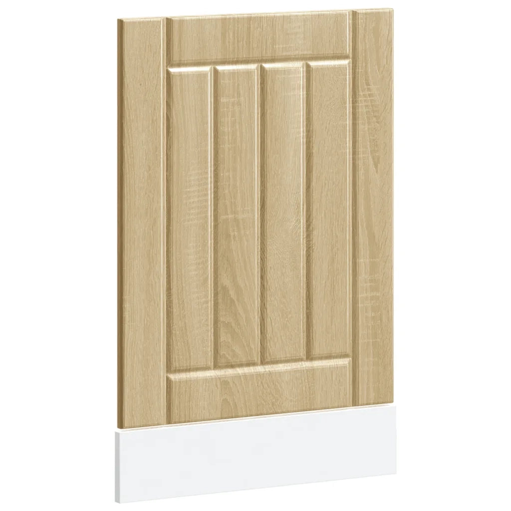 Pannello Lavastoviglie Lucca Rovere Sonoma in Legno Multistrato