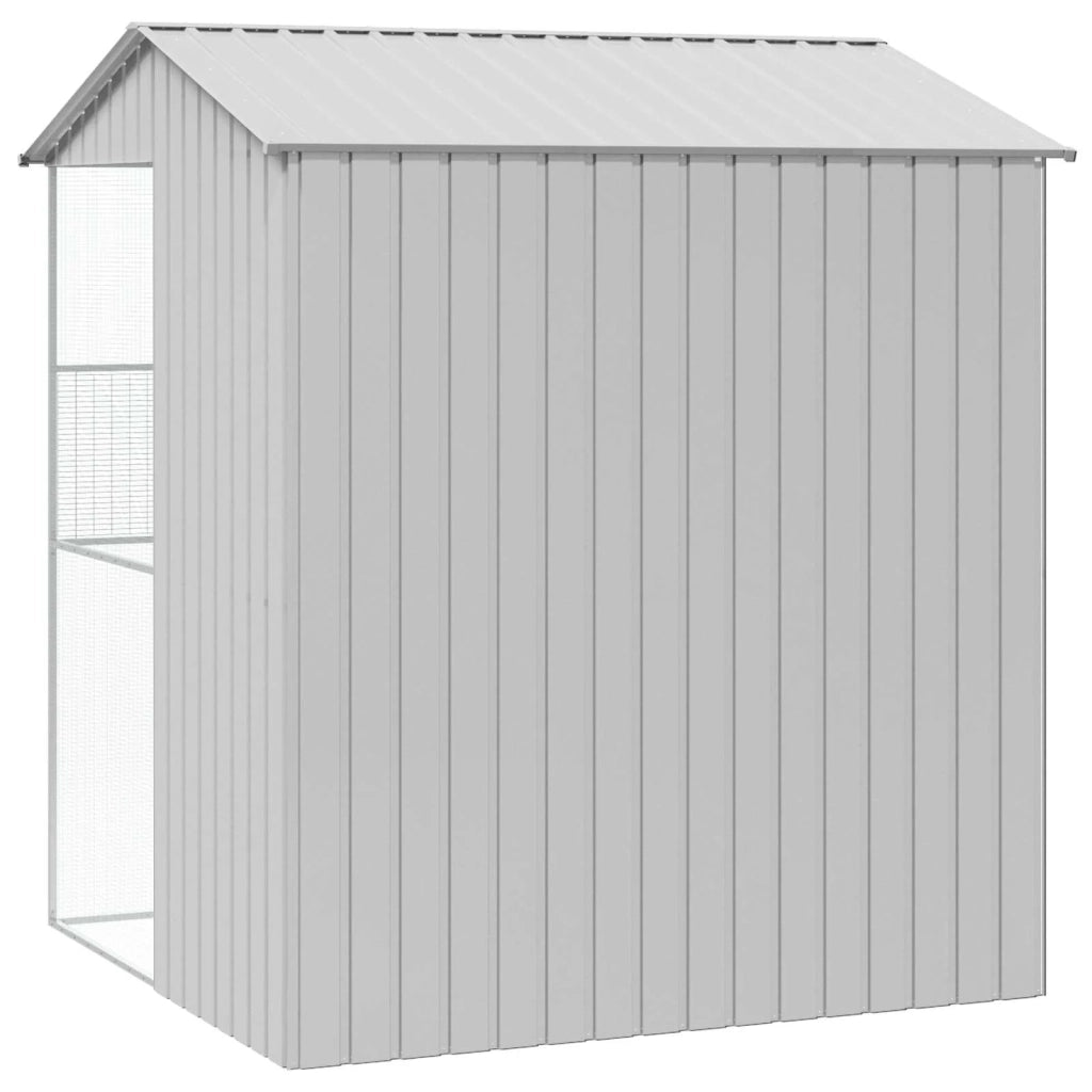 Gabbia per uccelli Grigio 215 x 210 x 247 cm Acciaio zincato 3325175