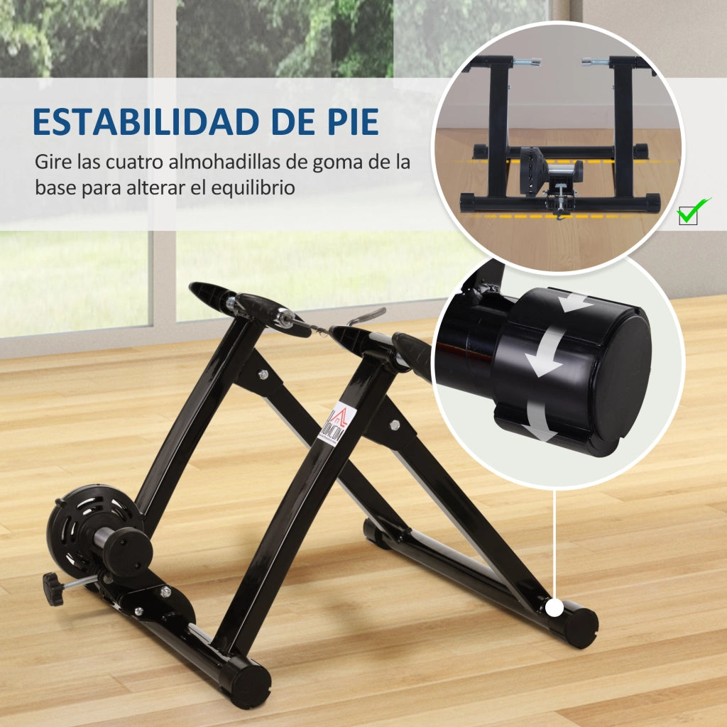 Tacchino per Bicicletta Pieghevole ¨C Zephmum ¨C Nero 54.5x47.2x39.1 cm