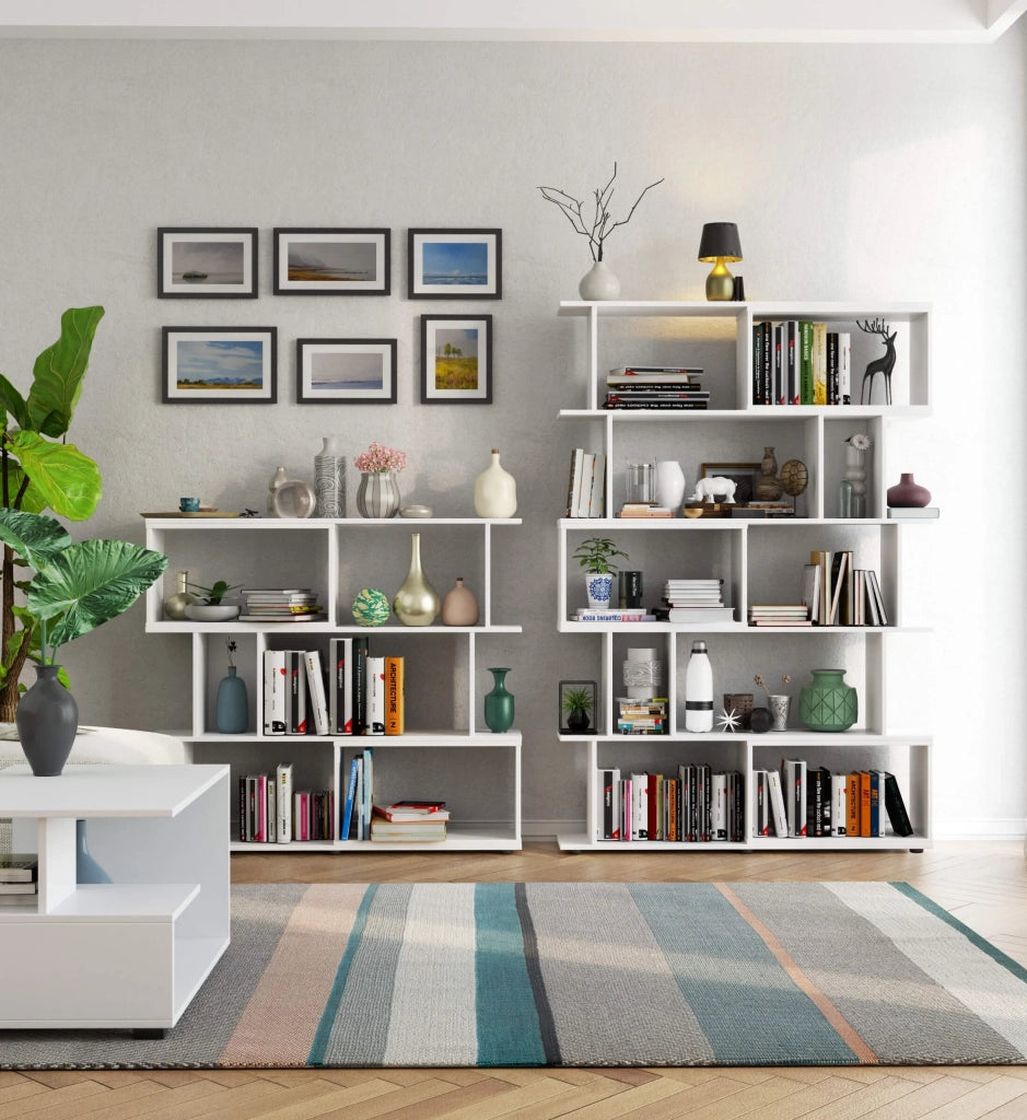 Scaffale FIX Bianca 120 cm 120x28,4x107,5 cm