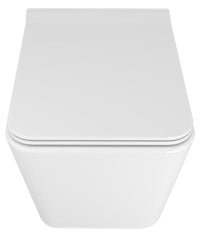 WC Sospeso in Ceramica 36x52x35 cm Street Bonussi Bianco Lucido