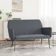 Panca-Sgabello Grigio Scuro 108x79x79 cm in Velluto 236633