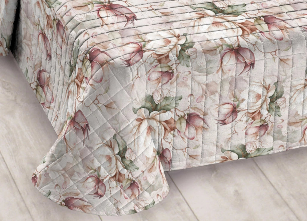 Quilt Trapuntino Piumino Estivo Digitale 100gr/mq Microfibra Fiori D2