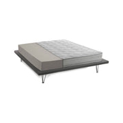 Materasso matrimoniale Anguilla, Materasso sfoderabile in Waterfoam, 100% Made in Italy, Antiacaro e Anallergico, cm 140x190 h19