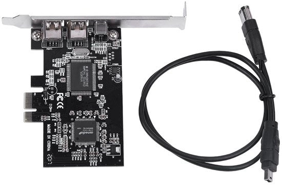 Carta di rete PCI-E Express da 800 Mbps - Controllore IEEE 1394 - Carta di rete Firewire - Trasmissione video e audio - Telecamere industriali.