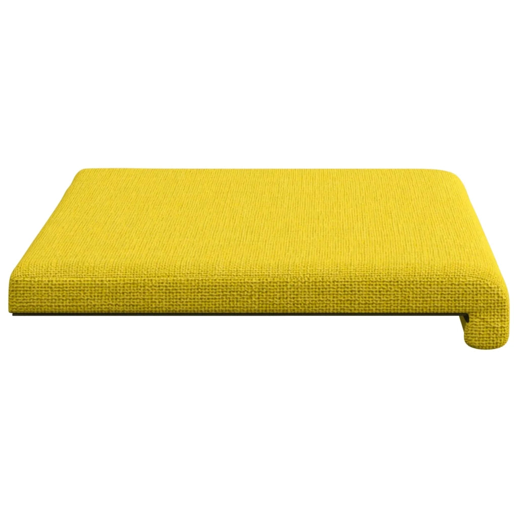 Cuscino per panchina Tessuto Giallo Chiaro Profondità 35 cm 42043171