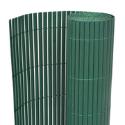 Recinzione da Giardino Doppio Lato Verde 1,5x3 m PVC