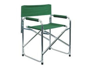 SEDIA REGISTA IN ALLUMINIO VERDE  cm.56x47x78h.    VETTE