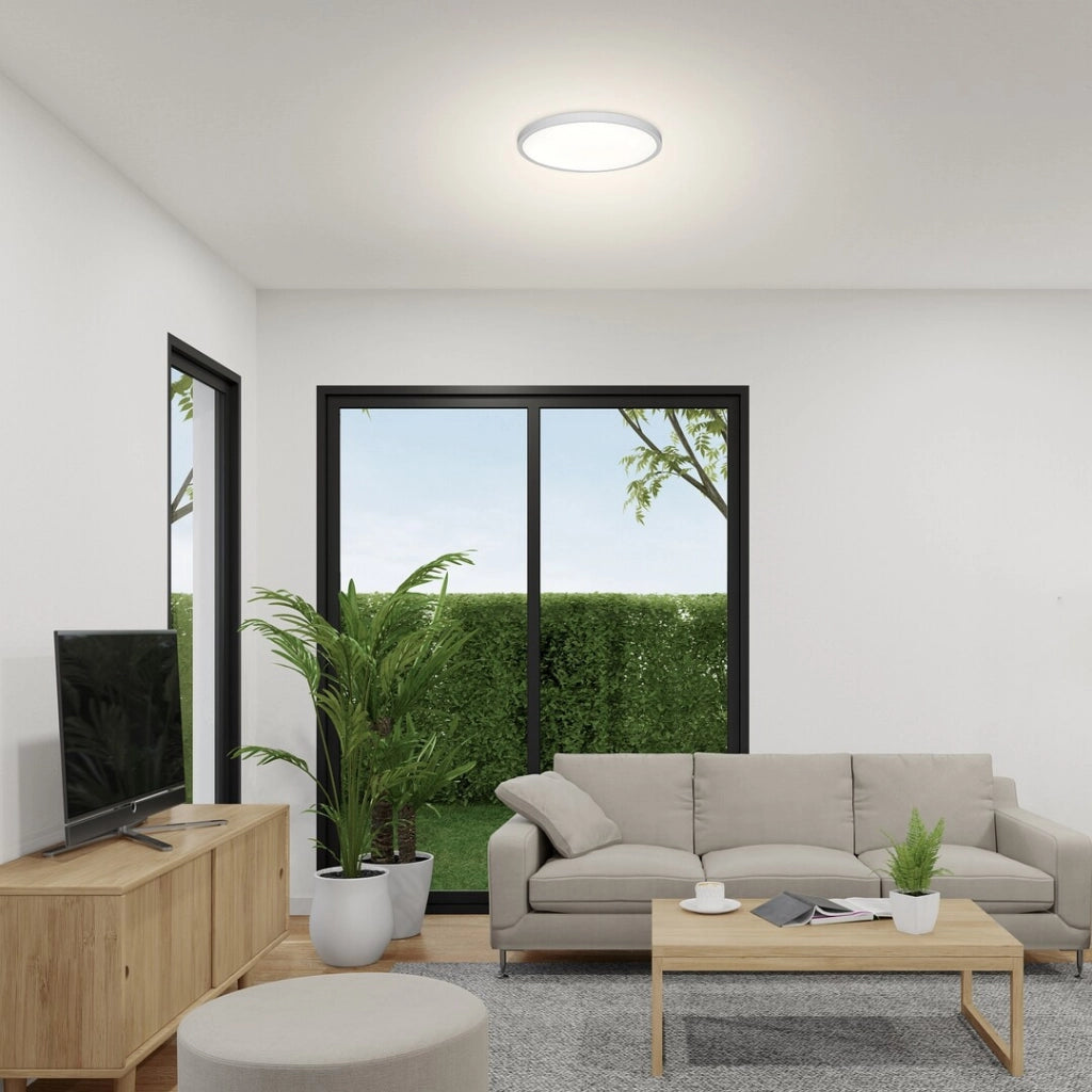 Plafoniera LED rotonda bianca Ø30 24W Rabalux Paulos