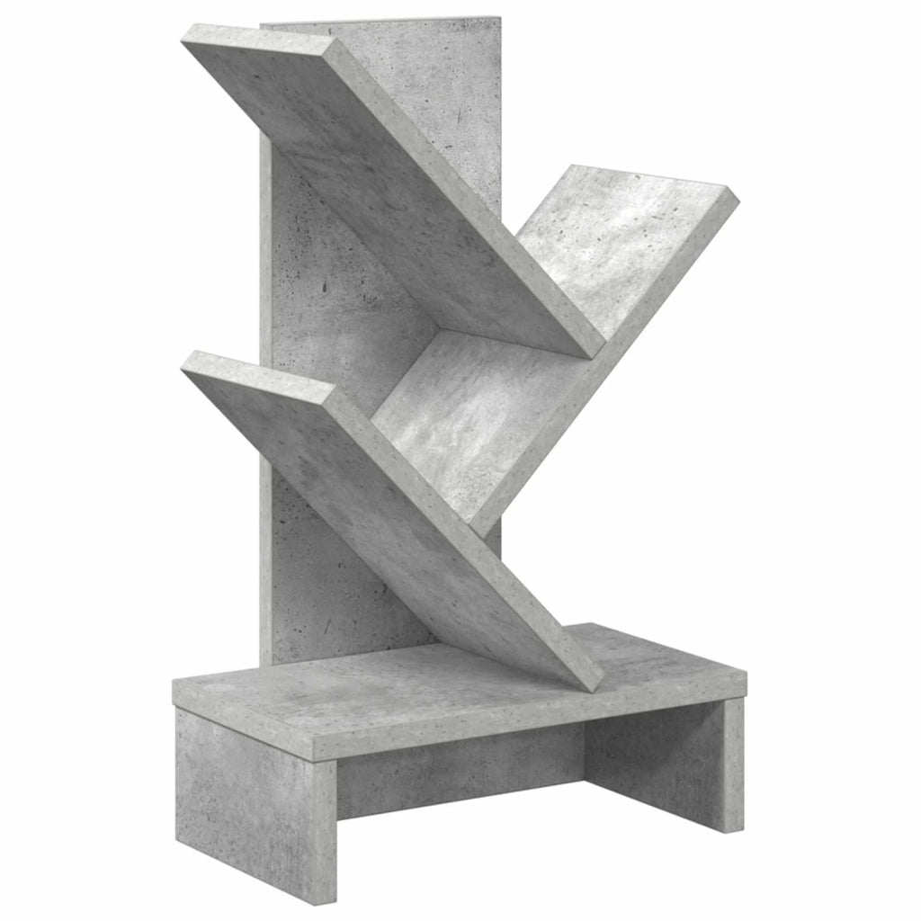 Scaffale per Libri a Forma di Albero 3 Strati 30 x 18 x 48 cm 8012359