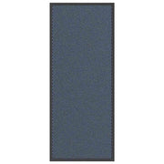 Zerbino antiscivolo per ingresso 60 x 150 cm assorbente resistente stile moderno blu PP 02_0058117