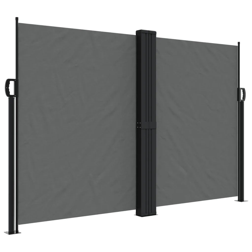 Tenda da Sole Laterale Retrattile-Tenda parasole per balcone Antracite 160x1200 cm 550224