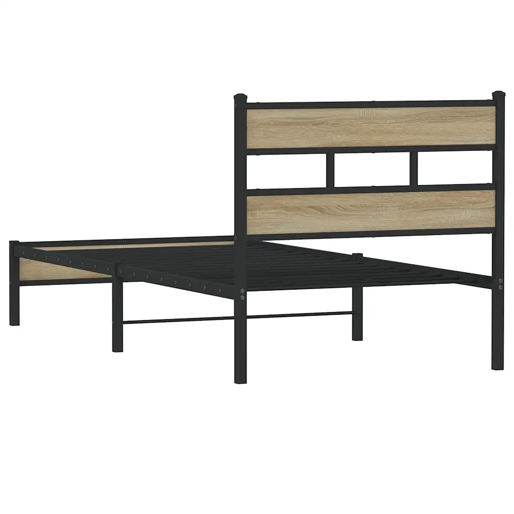 Giroletto senza Materasso Rovere Sonoma 107x200cm in Truciolato 4017250