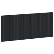 Testiera da Muro ZWOLLE Nero Legno ingegnerizzato 896526