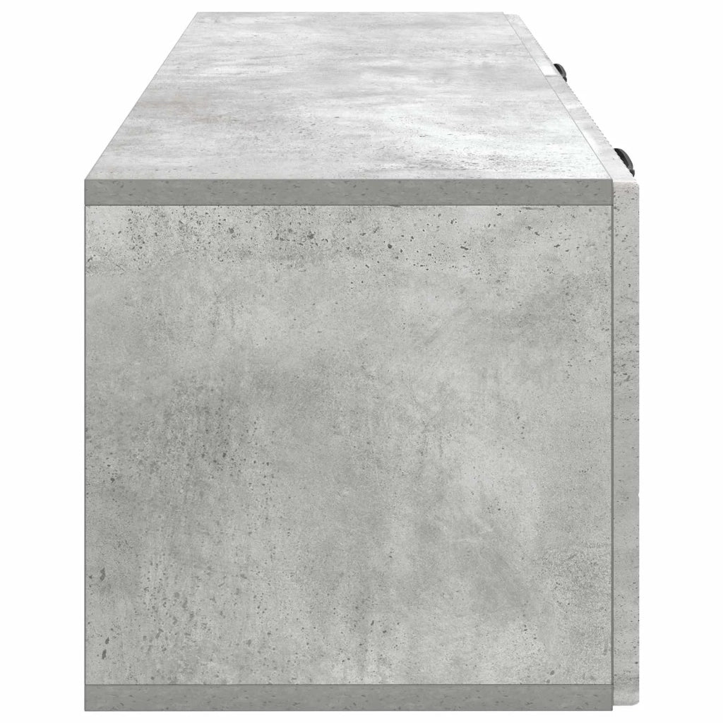 Mobile Porta TV da Muro Grigio Cemento 98 x 31 x 30 cm