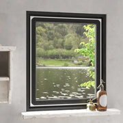 Zanzariera Magnetica per Finestre Bianca 100x120 cm 153851
