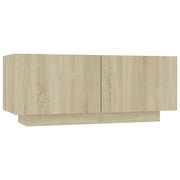 Comodino | Armadio da Notte | Mobiletto da notte Rovere Sonoma 100x35x40 cm in Legno Multistrato