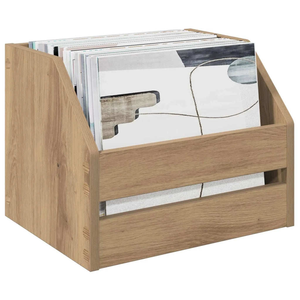 Scatola per album in vinile 2 pz Rovere Artigianale 8012825