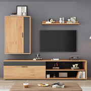 Set TV murale - Xylo - 140x35x39 cm 3 pezzi