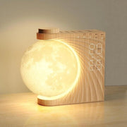 Wekker e lamp per sonno con doppio allarme, funzione di sonno leggero, luce sveglia, 10 suoni naturali e 8 colori - ideale come regalo per adulti