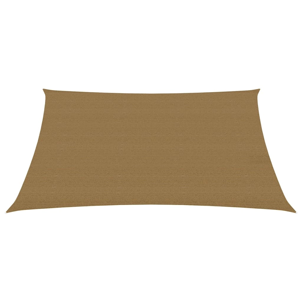 Vela ombreggiante 160 g/m² tortora 2 x 3,5 m HDPE 02_0009301