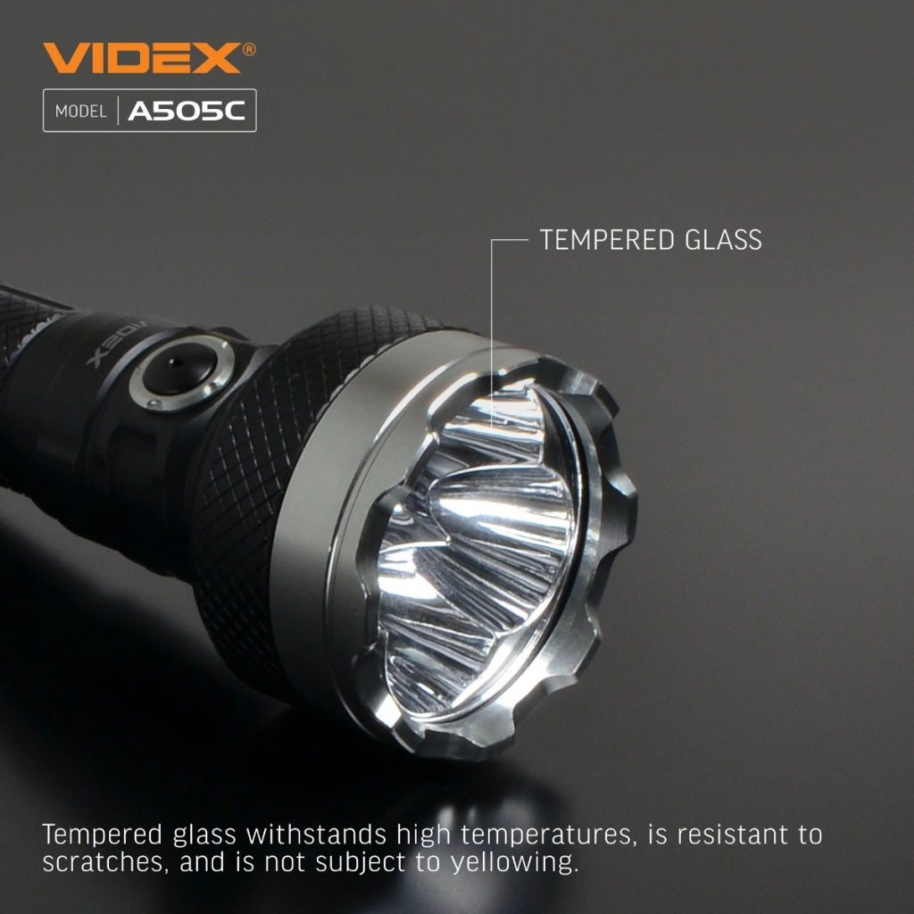 Torcia tattica Videx VLF-A505C 5500lm 500m IP68 ricaricabile
