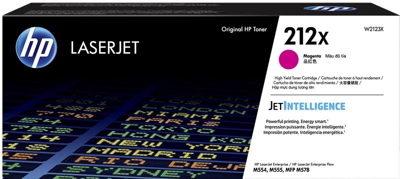HP Cartuccia toner magenta originale LaserJet 212X ad alta capacità