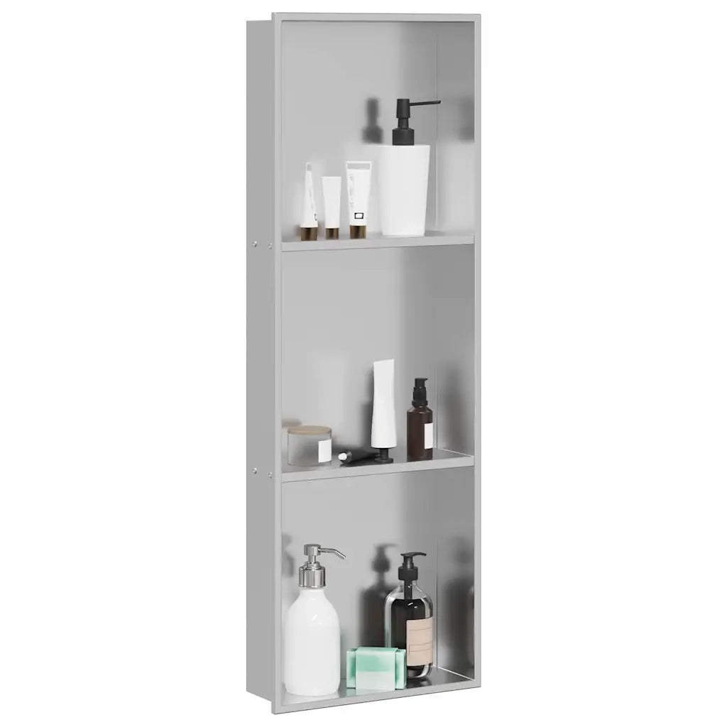 Nicchia per doccia Argento 90 x 30 x 9,5 cm CFW2611083