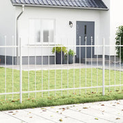 Recinzione per Giardino 3 pcs Bianco 5,1 x 0,8 m 3334059