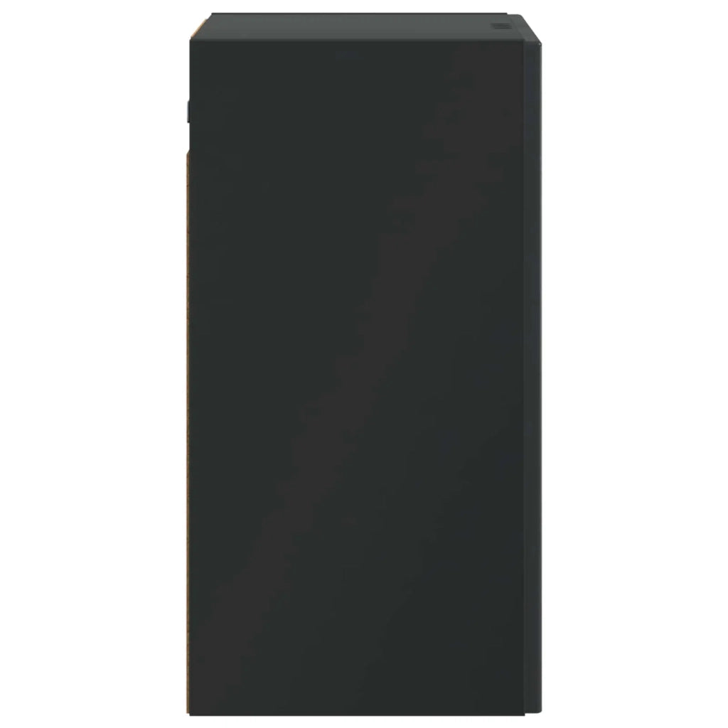 Mobiletto a muro Nero 59 x 31 x 60 cm Legno ingegnerizzato 898746