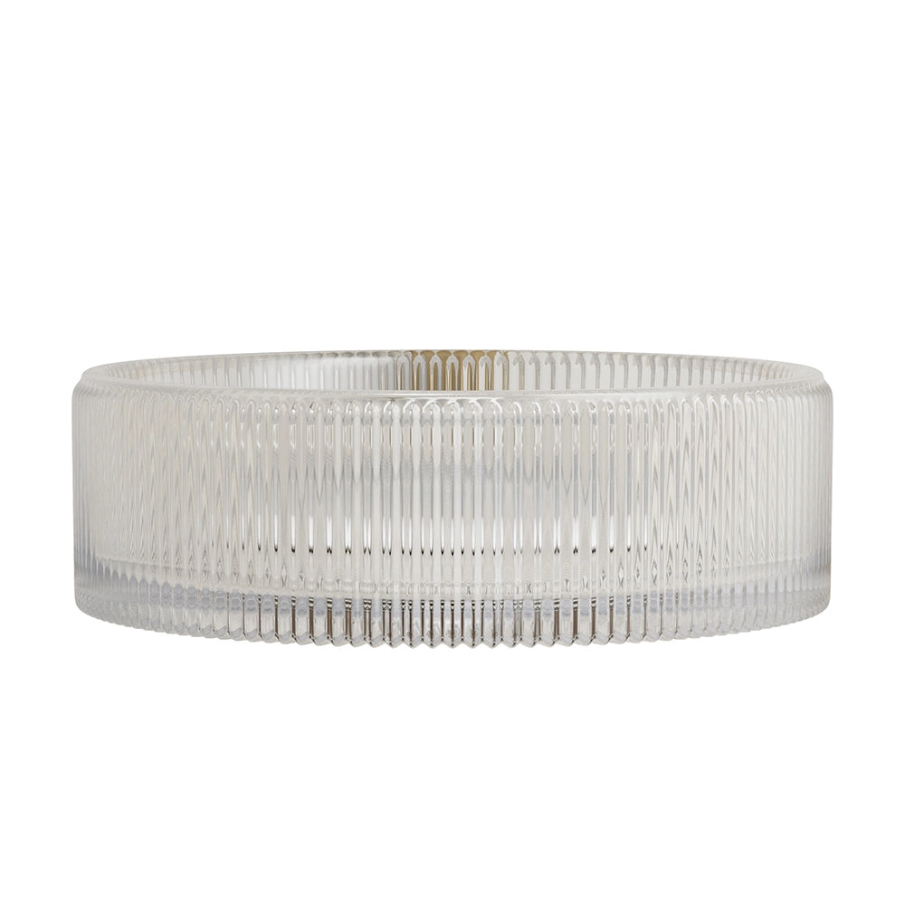 Lavabo in cristallo trasparente - Xylo - 36 cm - Senza rubinetto