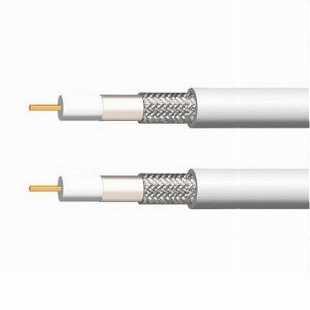 Trade Shop - Cavo Matassa 50mt Antenna Prolunga Tv Satellitare Coassiale Dvb Hd Maxtech Cav-tv50m -