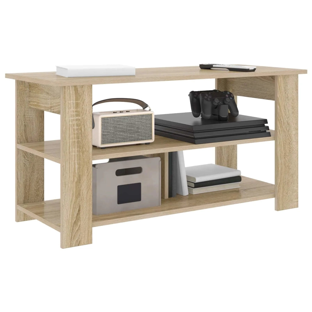 Supporto TV-Credenza per TV-Mobile TV Rovere Sonoma 100 x 40 x 50 cm