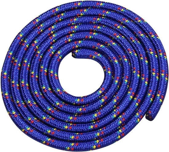 Saltello con Corda da 3 m con Disegno Bello in Blu